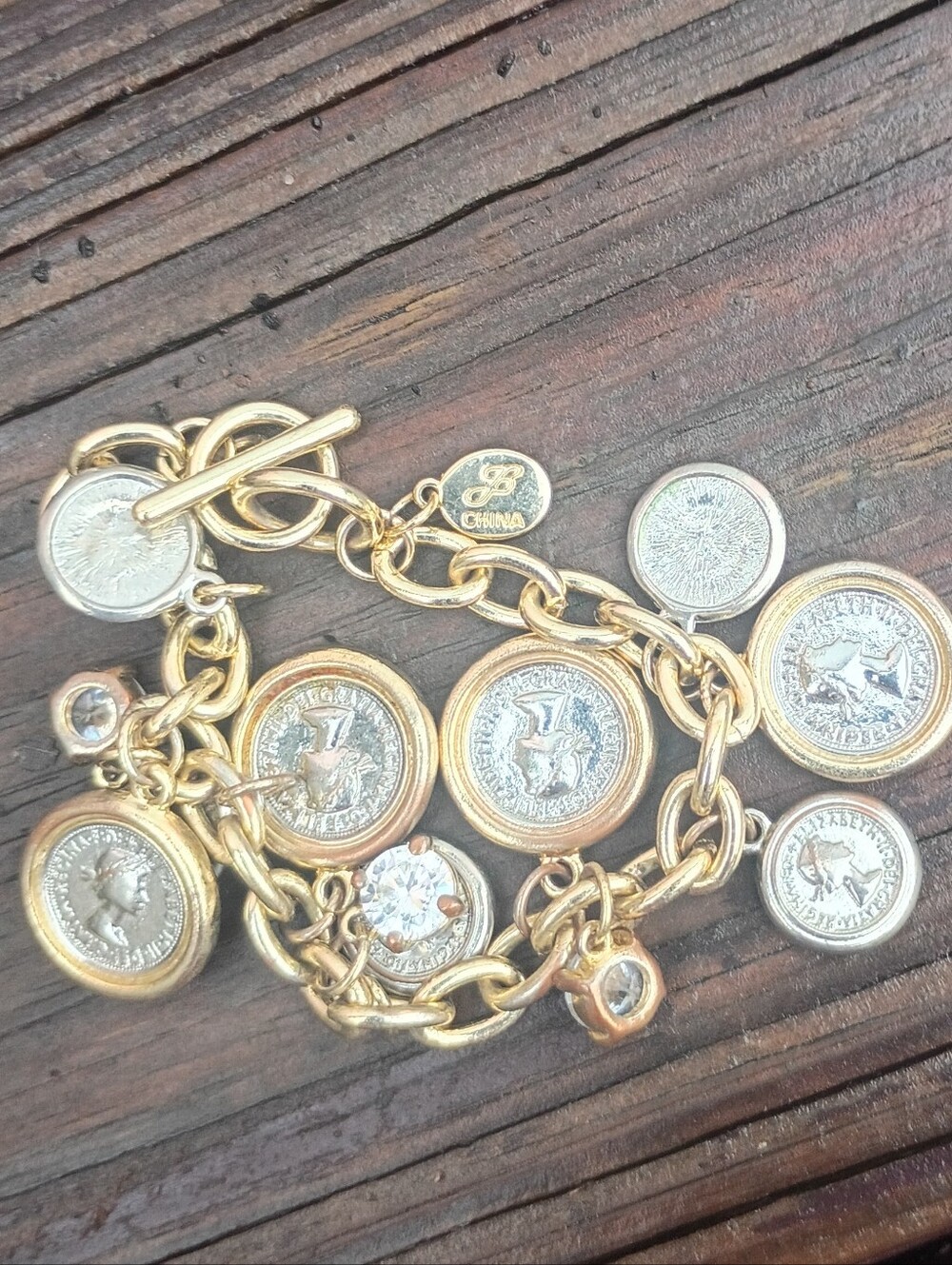 St john Coin Bracelet